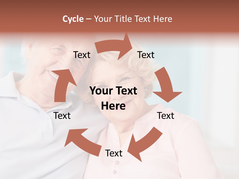 Portrait Relationship Cute PowerPoint Template