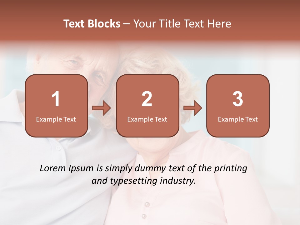 Portrait Relationship Cute PowerPoint Template