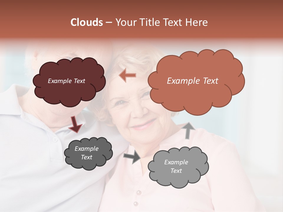 Portrait Relationship Cute PowerPoint Template