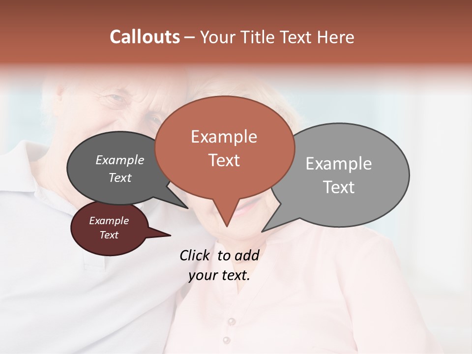 Portrait Relationship Cute PowerPoint Template