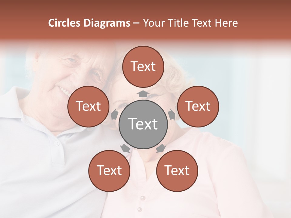 Portrait Relationship Cute PowerPoint Template