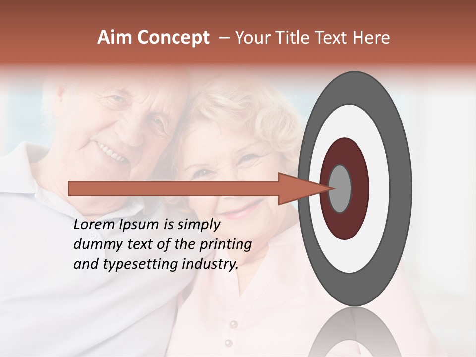 Portrait Relationship Cute PowerPoint Template