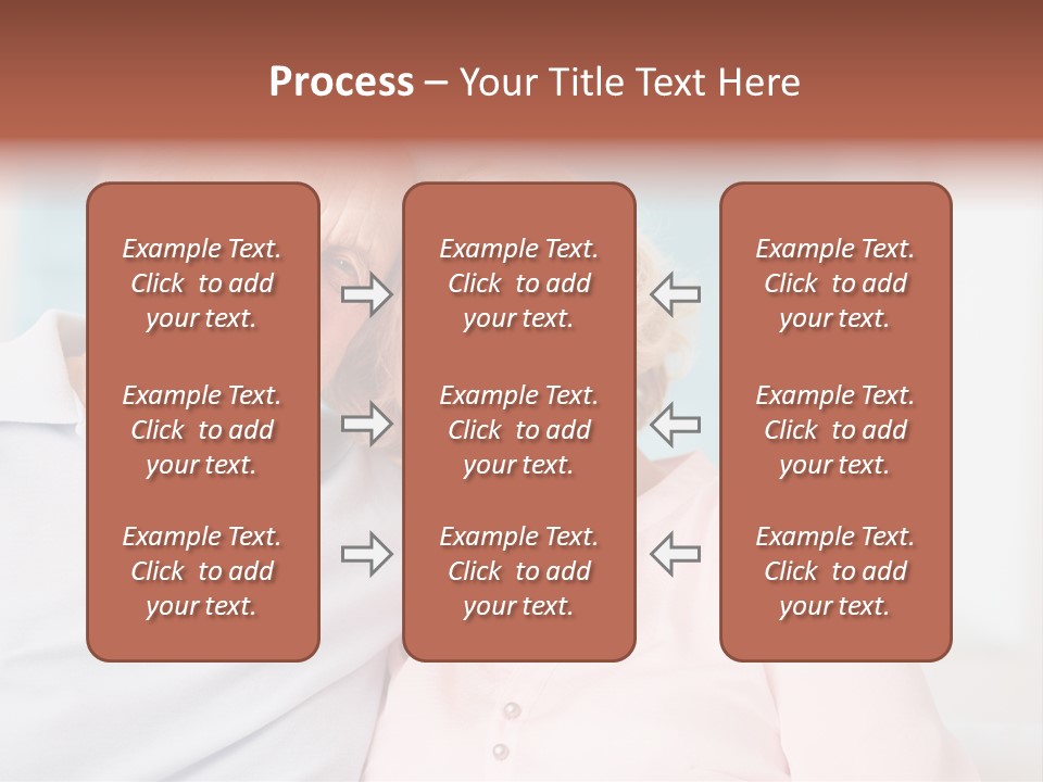 Portrait Relationship Cute PowerPoint Template