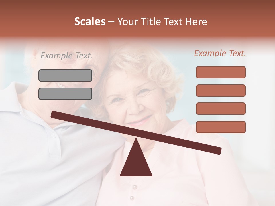 Portrait Relationship Cute PowerPoint Template