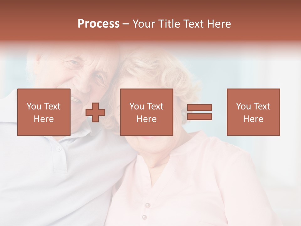 Portrait Relationship Cute PowerPoint Template