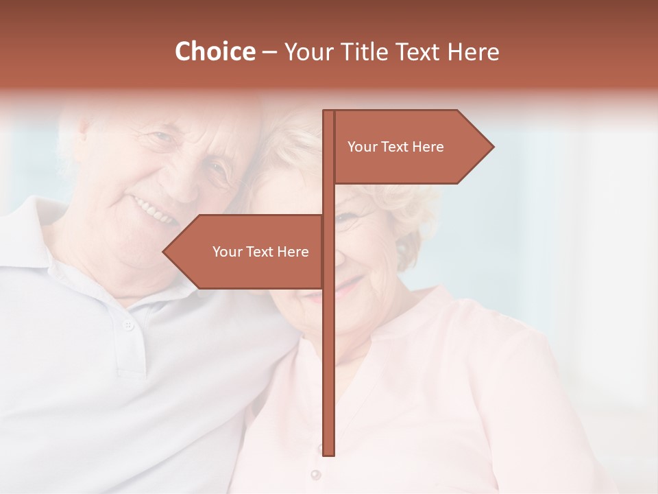 Portrait Relationship Cute PowerPoint Template