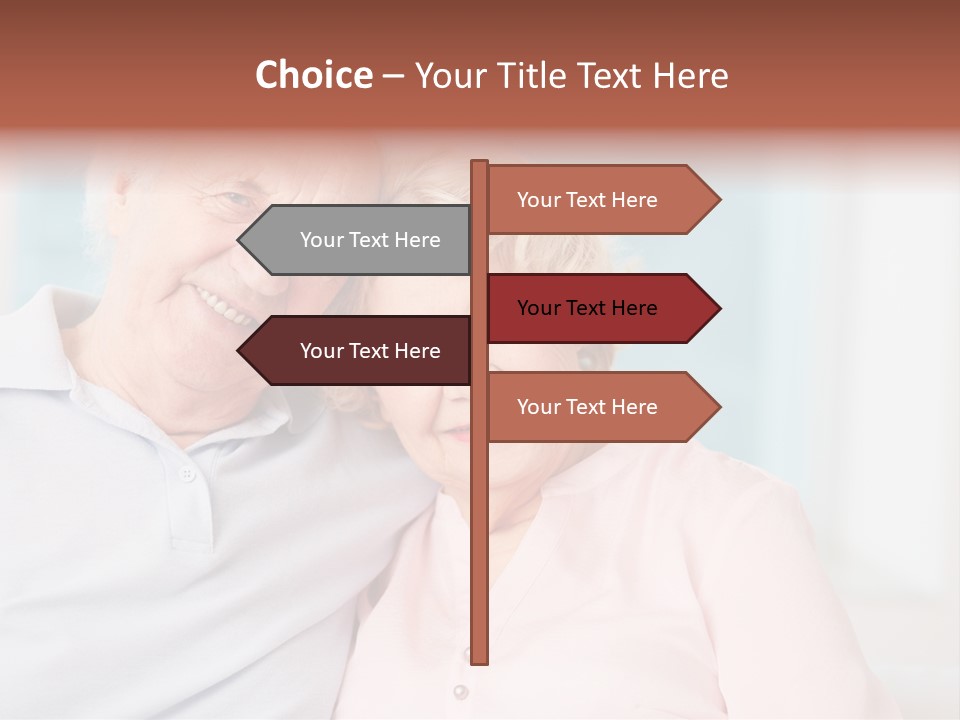 Portrait Relationship Cute PowerPoint Template