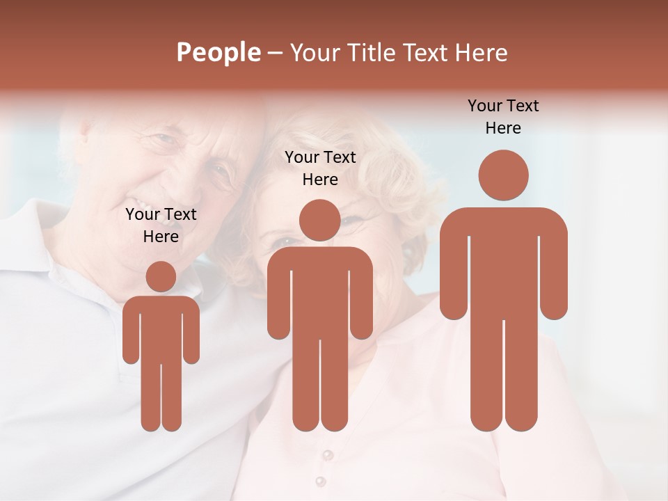 Portrait Relationship Cute PowerPoint Template