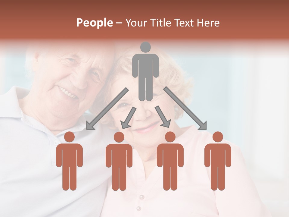 Portrait Relationship Cute PowerPoint Template