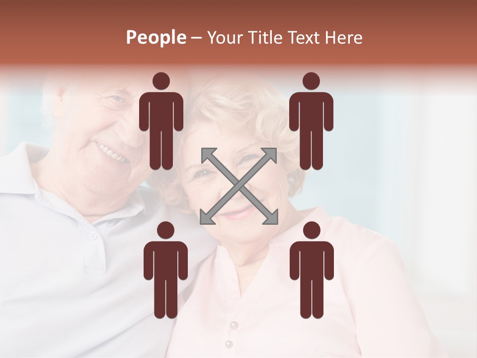 Portrait Relationship Cute PowerPoint Template