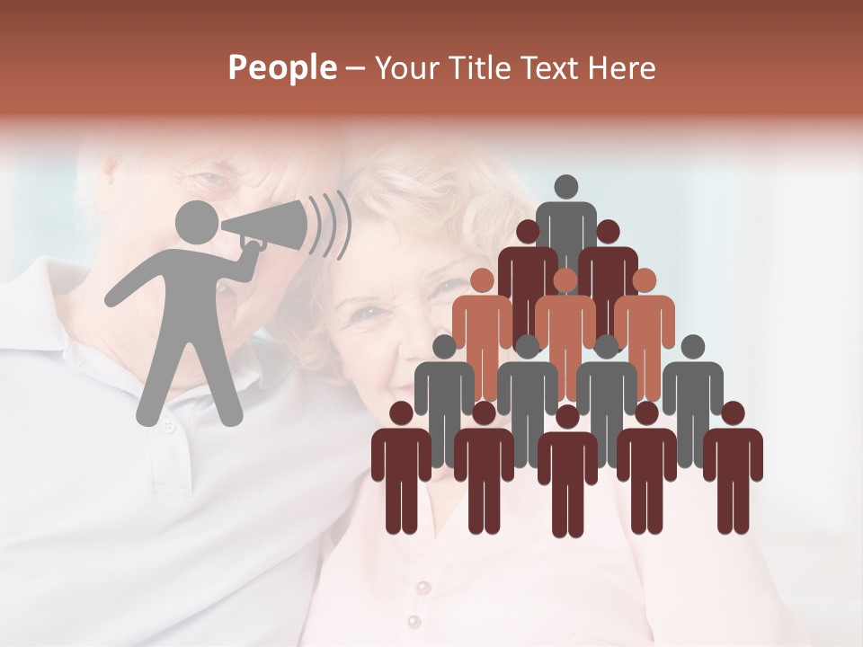 Portrait Relationship Cute PowerPoint Template
