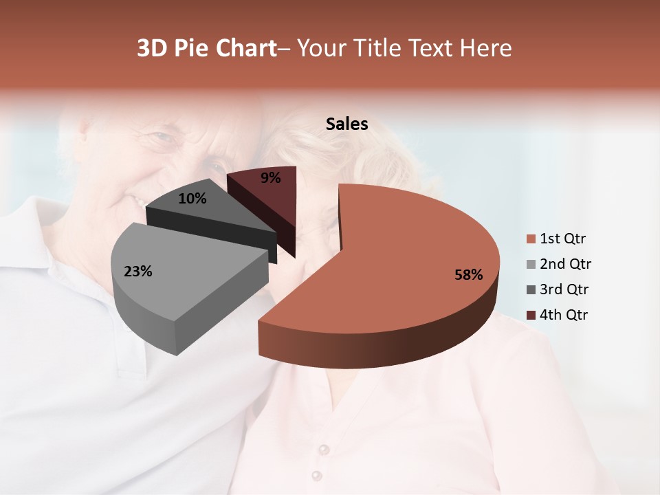 Portrait Relationship Cute PowerPoint Template