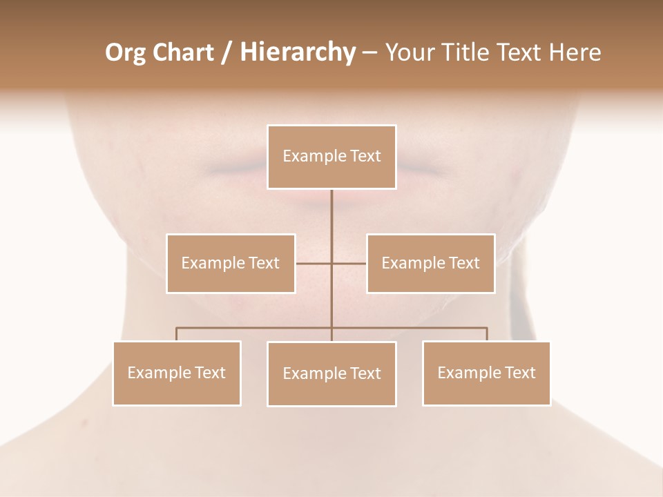 People Row White PowerPoint Template