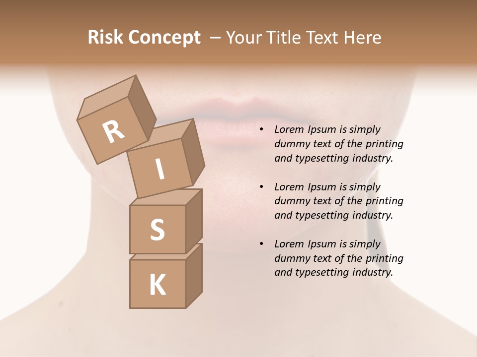 People Row White PowerPoint Template