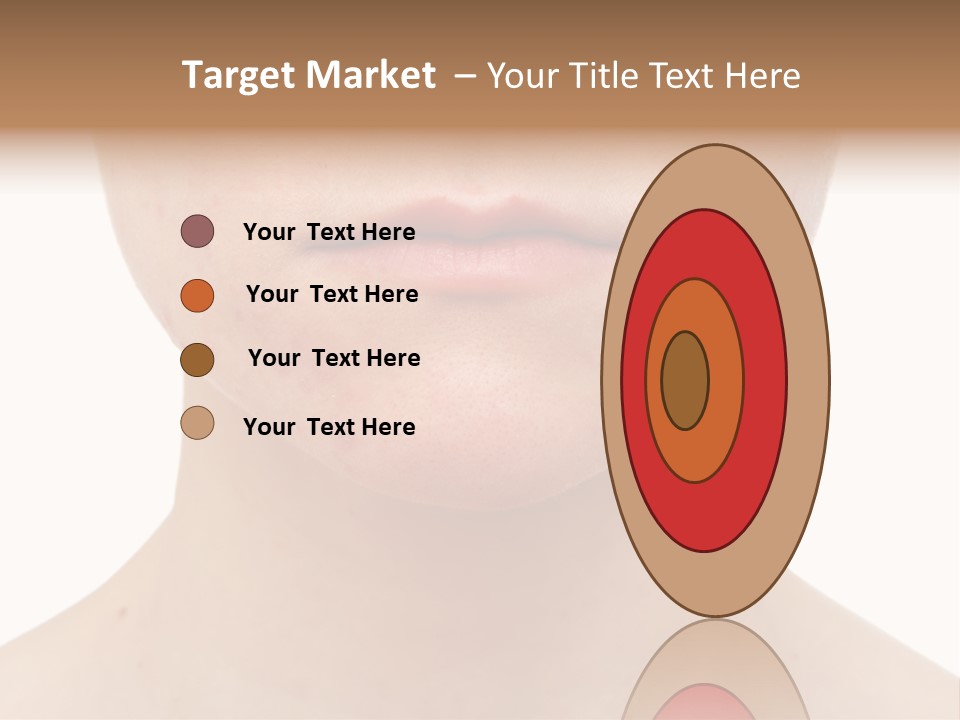 People Row White PowerPoint Template