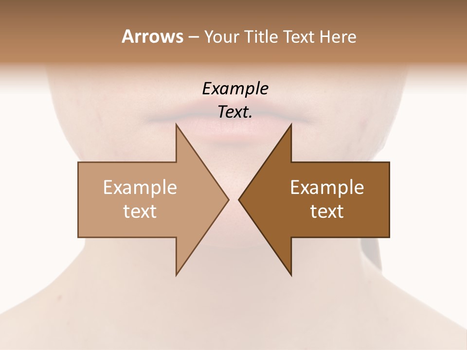 People Row White PowerPoint Template