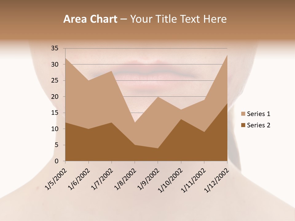 People Row White PowerPoint Template