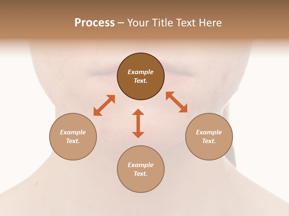 People Row White PowerPoint Template