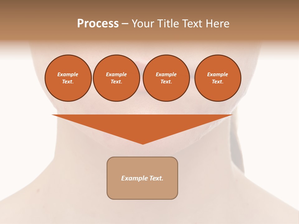 People Row White PowerPoint Template