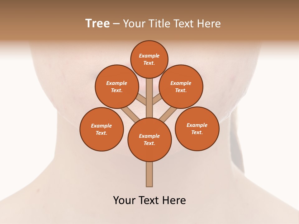 People Row White PowerPoint Template