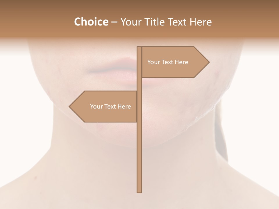 People Row White PowerPoint Template