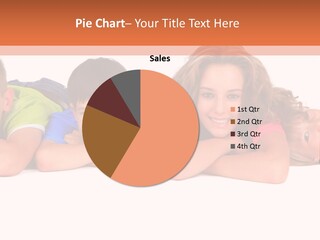 People Row White PowerPoint Template