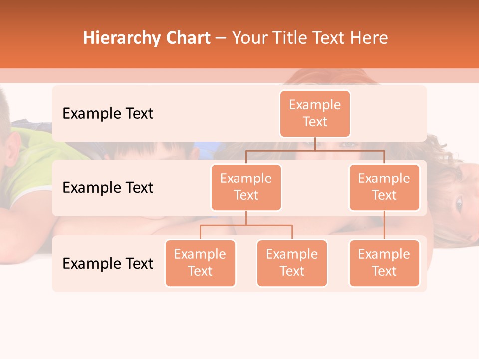 People Row White PowerPoint Template