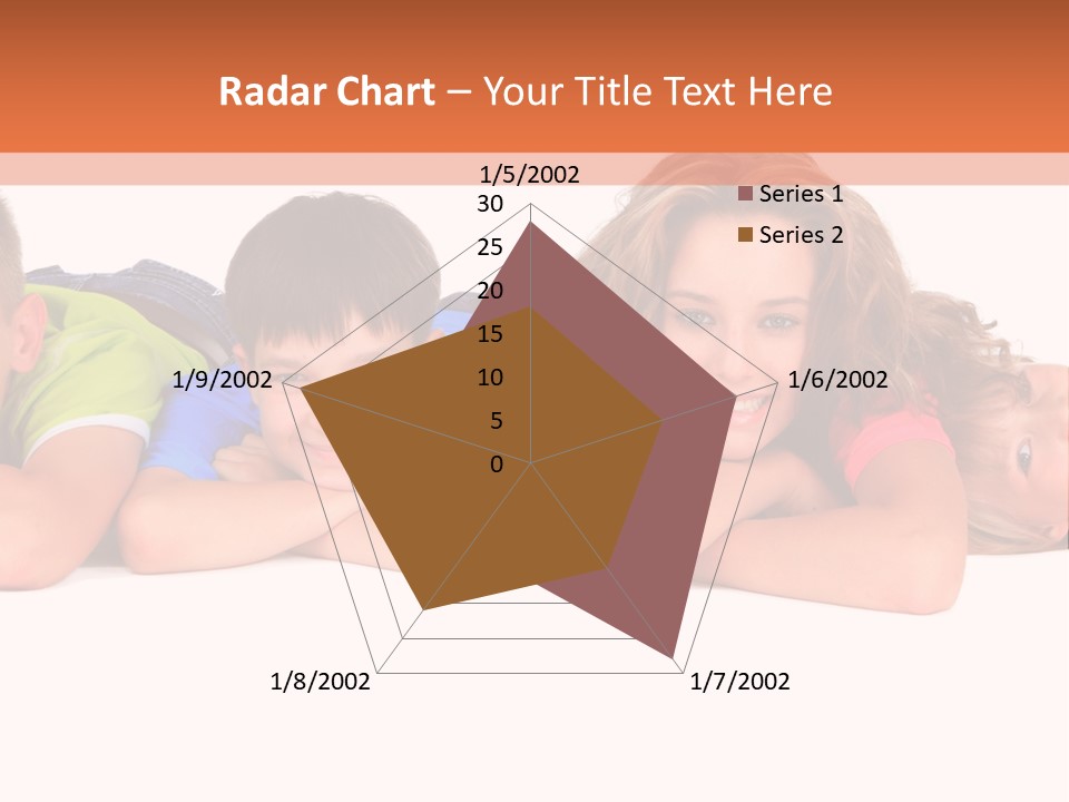 People Row White PowerPoint Template