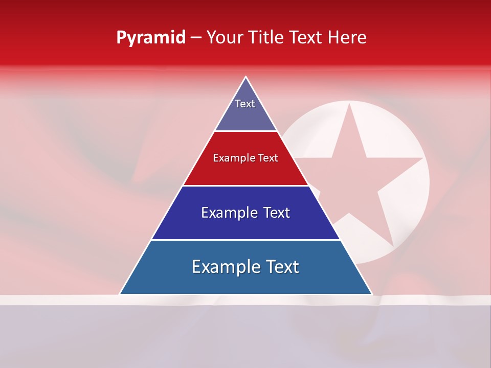 North Korea Weathered Design PowerPoint Template