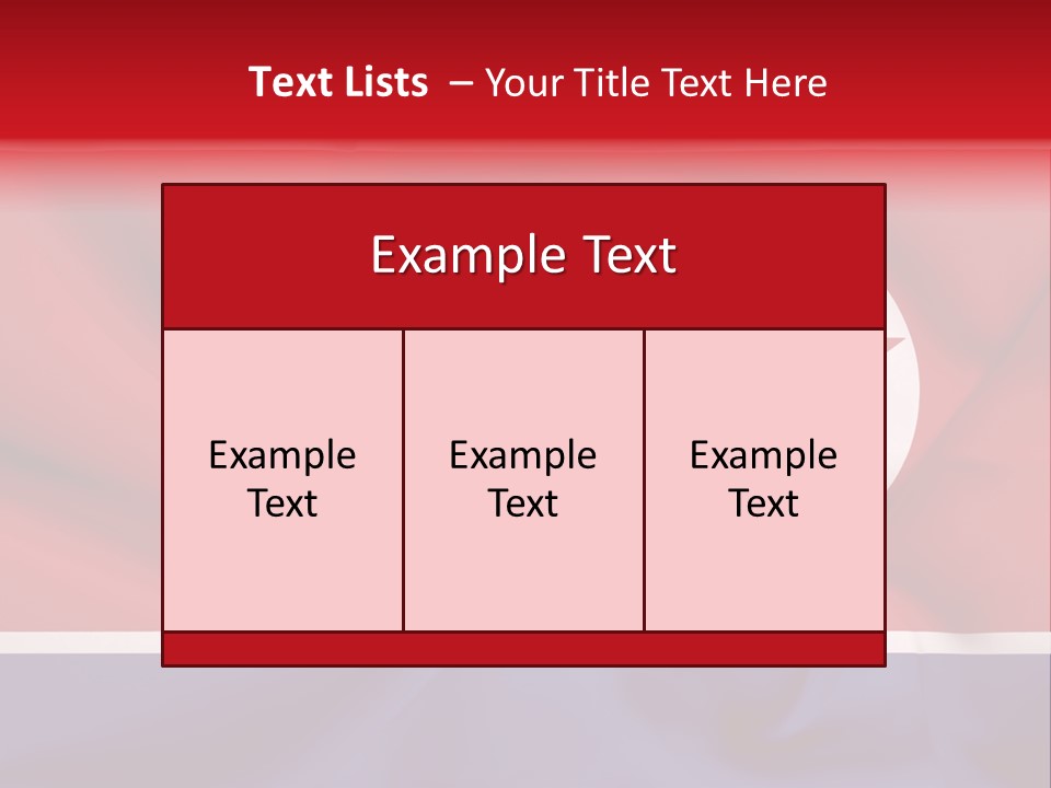 North Korea Weathered Design PowerPoint Template