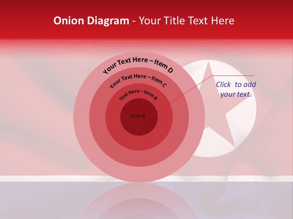 North Korea Weathered Design PowerPoint Template