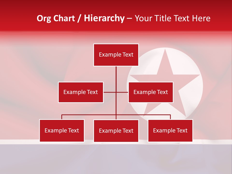 North Korea Weathered Design PowerPoint Template