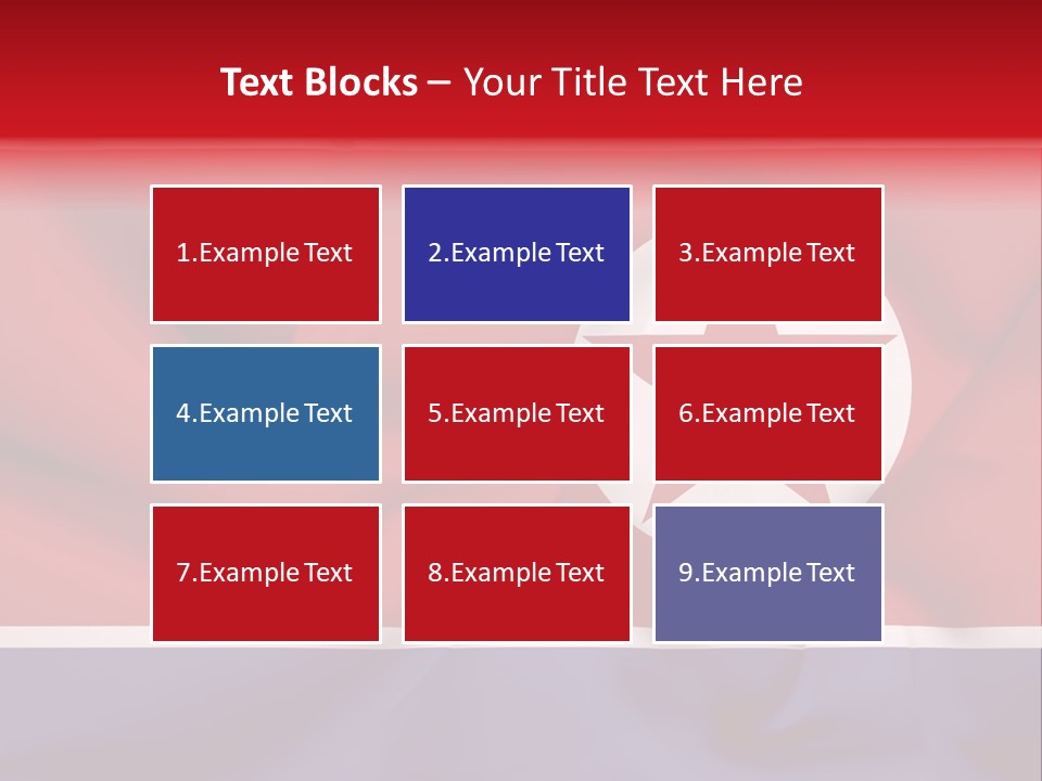 North Korea Weathered Design PowerPoint Template