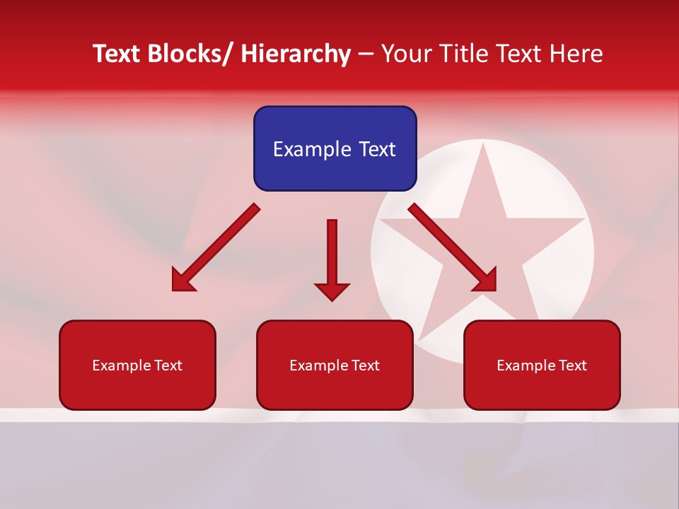 North Korea Weathered Design PowerPoint Template