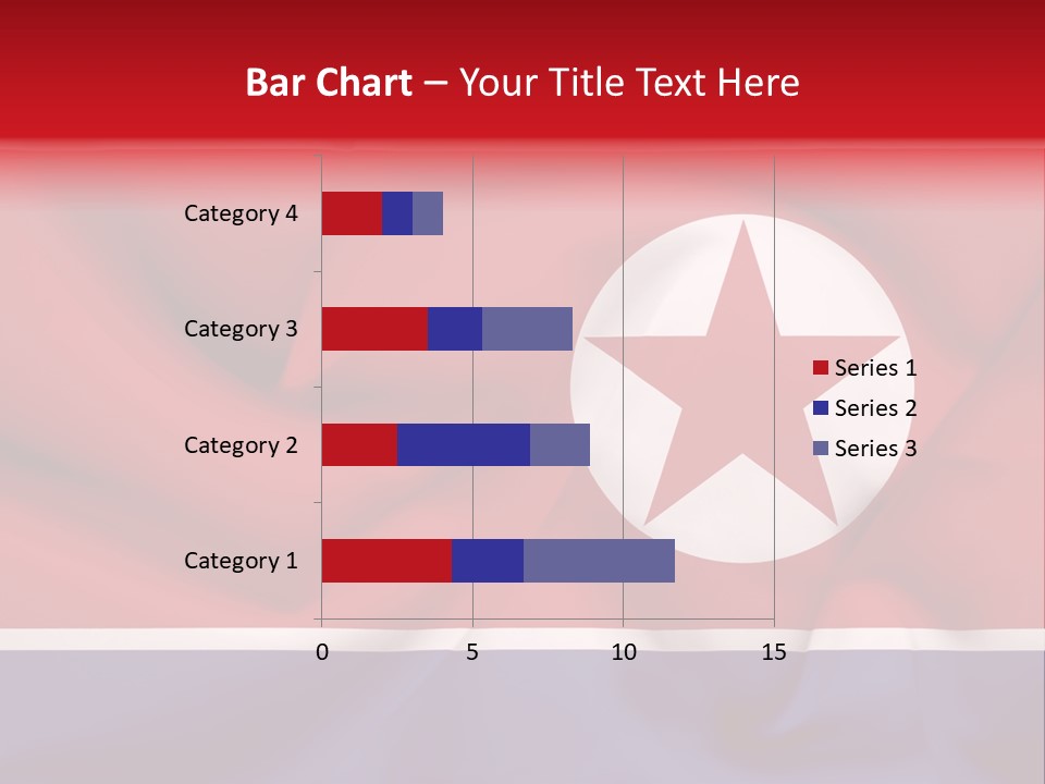 North Korea Weathered Design PowerPoint Template