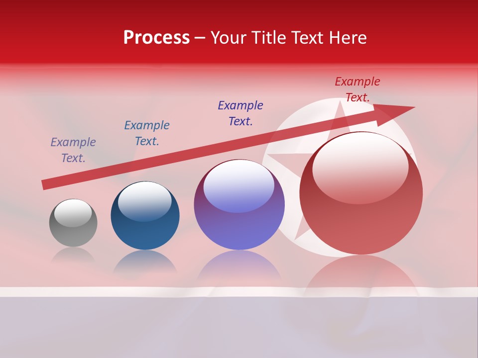 North Korea Weathered Design PowerPoint Template