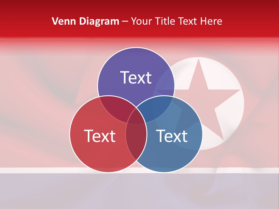 North Korea Weathered Design PowerPoint Template