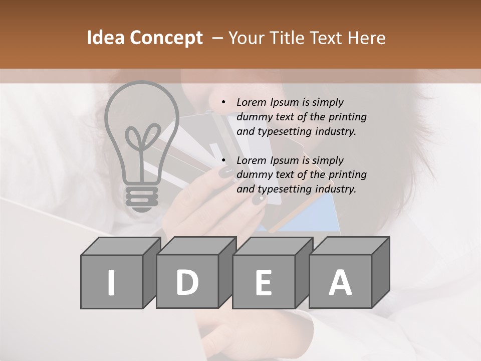 Room Purchase Buying PowerPoint Template