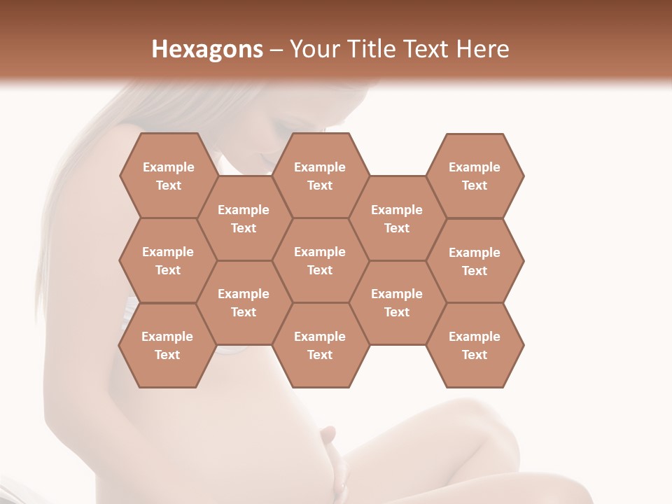 Isolated Awaiting Mother PowerPoint Template