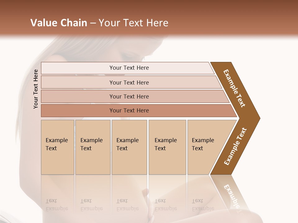 Isolated Awaiting Mother PowerPoint Template