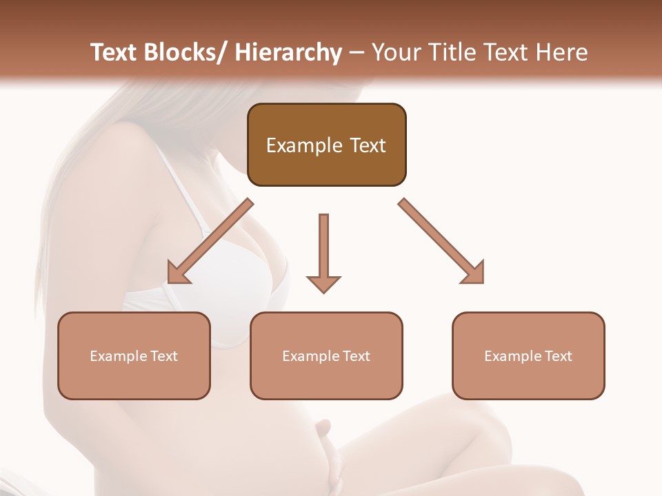 Isolated Awaiting Mother PowerPoint Template