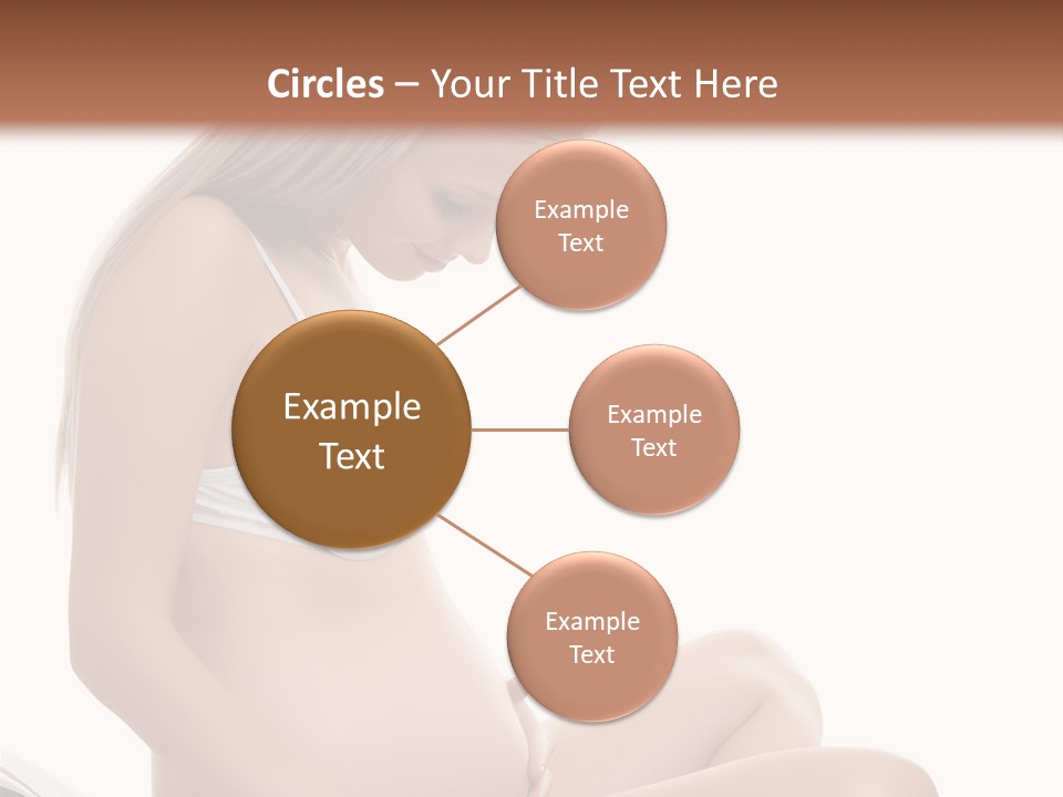 Isolated Awaiting Mother PowerPoint Template