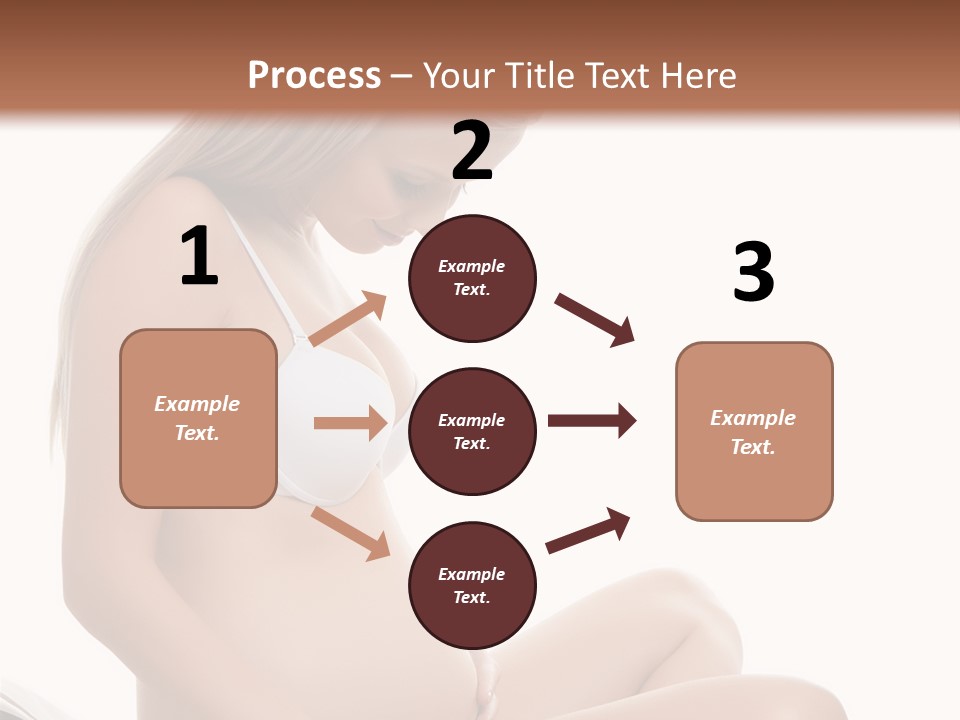 Isolated Awaiting Mother PowerPoint Template