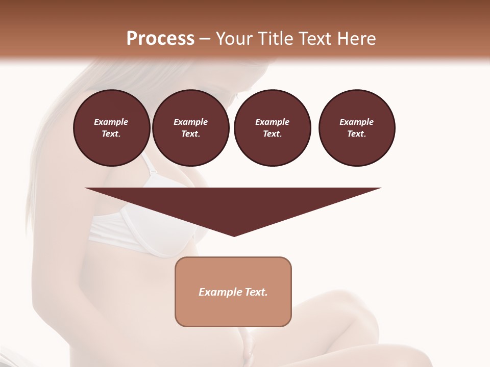 Isolated Awaiting Mother PowerPoint Template