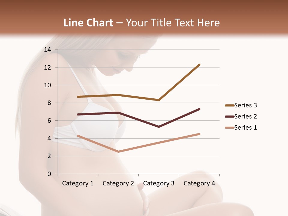 Isolated Awaiting Mother PowerPoint Template