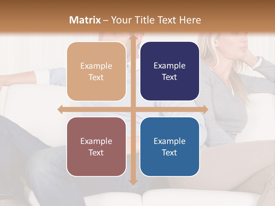 Trouble Home Anger PowerPoint Template