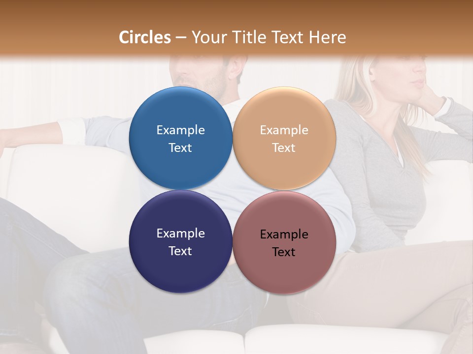 Trouble Home Anger PowerPoint Template