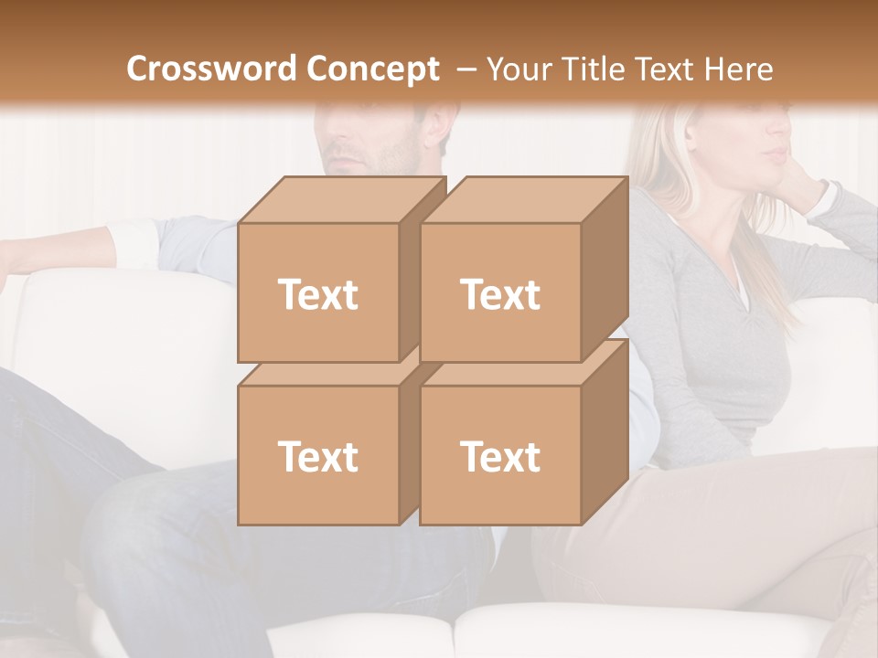 Trouble Home Anger PowerPoint Template