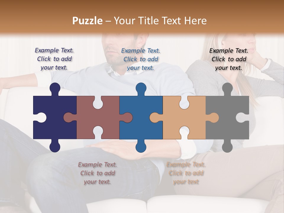 Trouble Home Anger PowerPoint Template