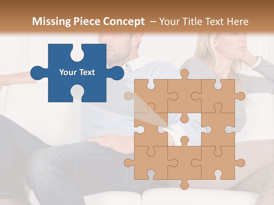 Trouble Home Anger PowerPoint Template